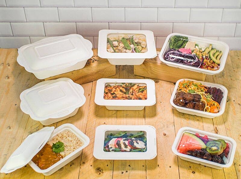 Compostable containers: 