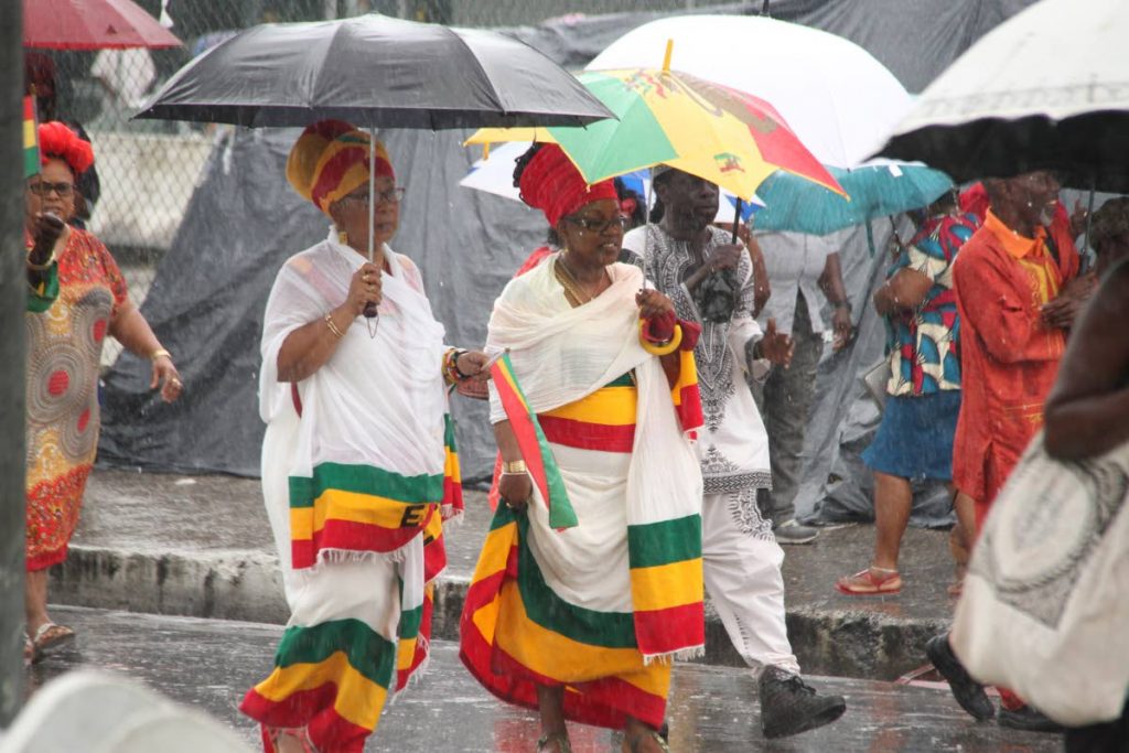 Emancipation Day celebrations in Port of Spain. PHOTO SUREASH CHOLAI  01-08-18