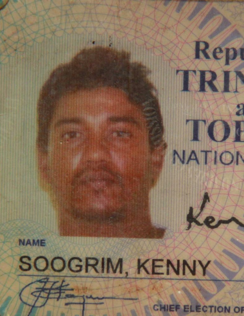 RESCUED: Kenny Soogrim, 46 of Union Road, La Brea was taken away from his home by men dressed in police uniform.RE-COPY BY ANIL RAMPERSAD.