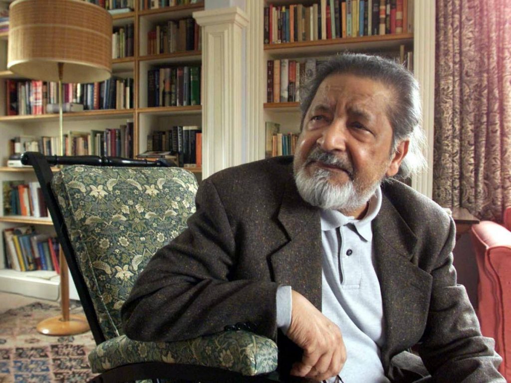 VS Naipaul was awarded the Nobel prize for literature in 2001. (Reuters )
