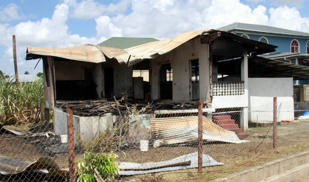 The Bonne Aventure home where Leroy Walters, 72 died when his house was destroyed by fire.
PHOTO BY ANIL RAMPERSAD.