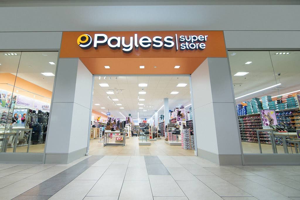 payless in the mall