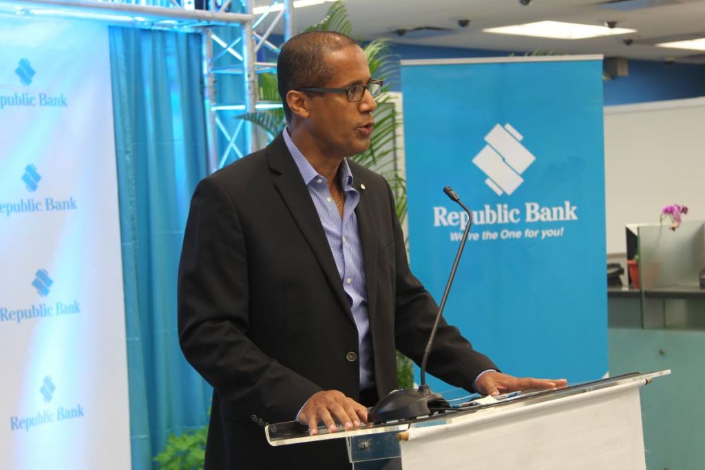File photo: Nigel Baptiste, Managing Director of  Republic Bank.