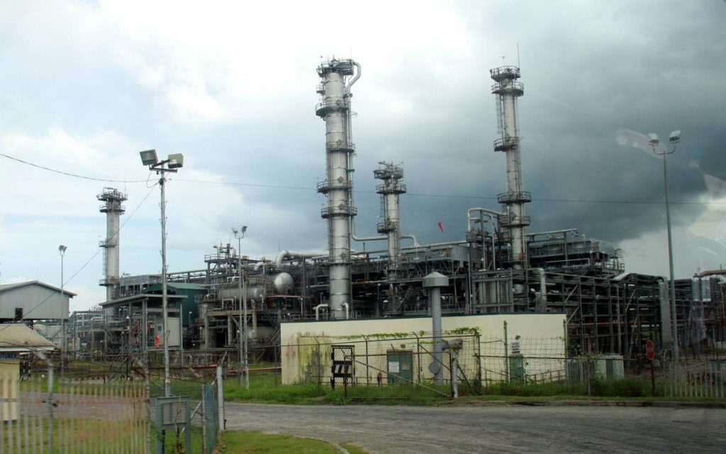 File Photo: Dark clouds hang over the Petrotrin refinery at Pointe-a-Pierre on August 28, the day the board announced its closure affecting thousands of workers. PHOTO BY ANIL RAMPERSAD