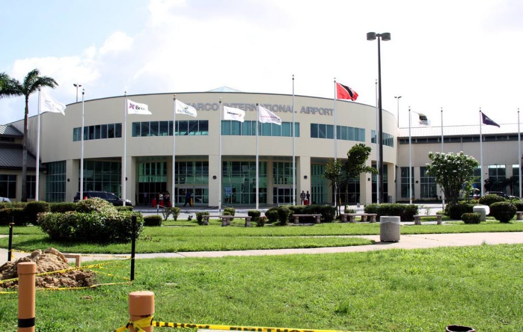Piarco International Airport. The Airports Authority has suspended five officers for raising concerns in the media about security at the airport. FILE PHOTO