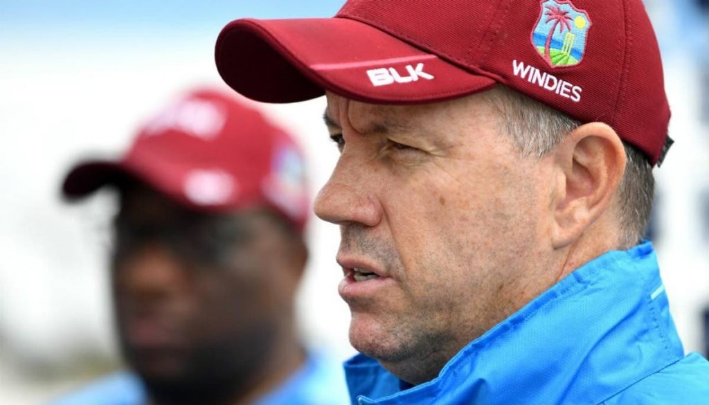 Head coach the West Indies men's squad Stuart Law