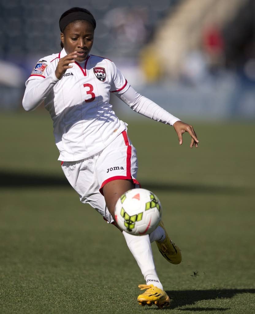 RETURNING: Striker Mariah Shade will be on the squad for the upcoming CONCACAF Women’s Championships after recovering from an injury sustained at the CAC Games, in Colombia, in July.