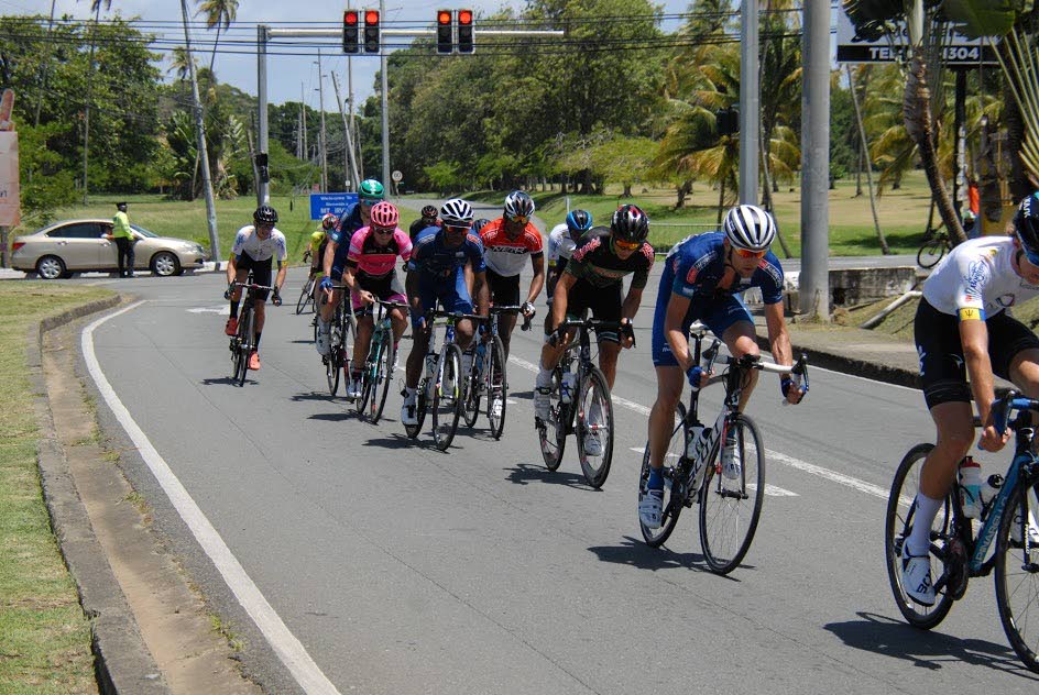 Cyclists ride through Buccoo during stage one of the 2018 Tobago International Cycling Classic - File Photo