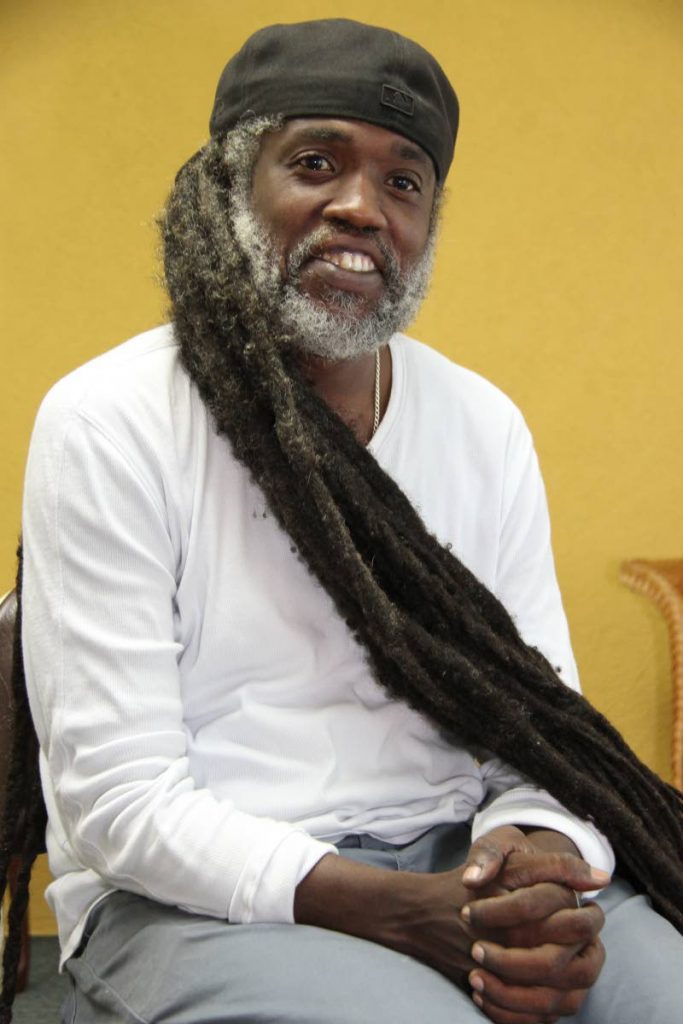 PROUD SON: Singer/songwriter Sharlan Bailey, son of veteran calypsonian Winston 