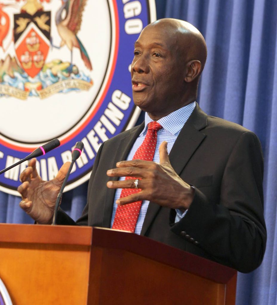  Prime Minister Dr Keith Rowley 