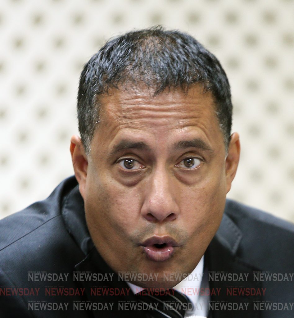 Commissioner of Police Gary Griffith.
PHOTO BY AZLAN MOHAMMED