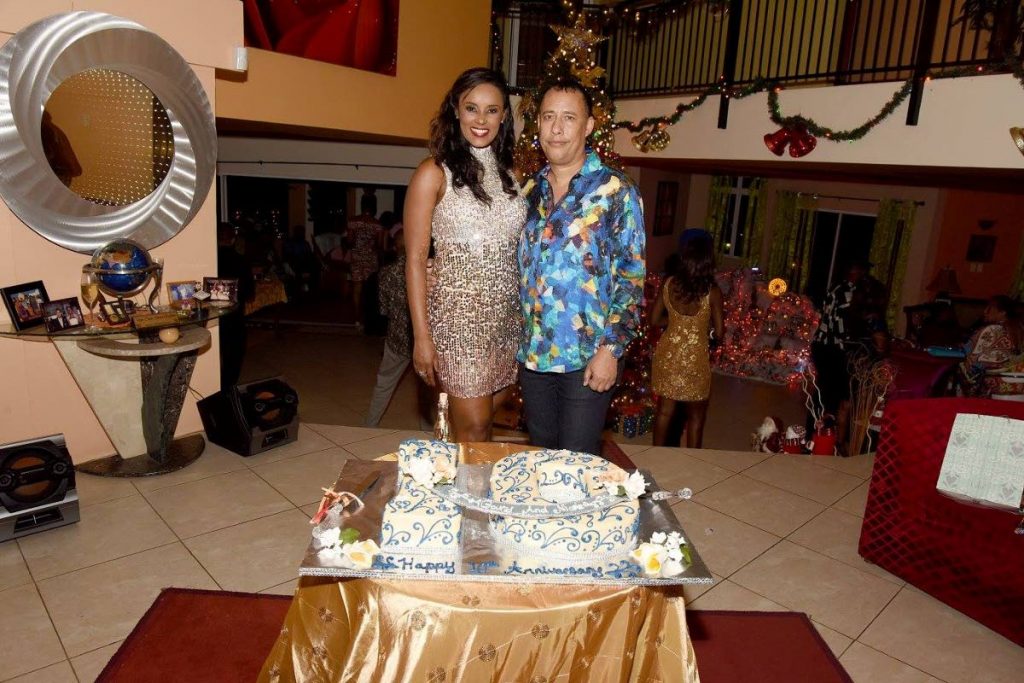 POWER COUPLE: Nicole Dyer-Griffith and her husband Gary Griffith.