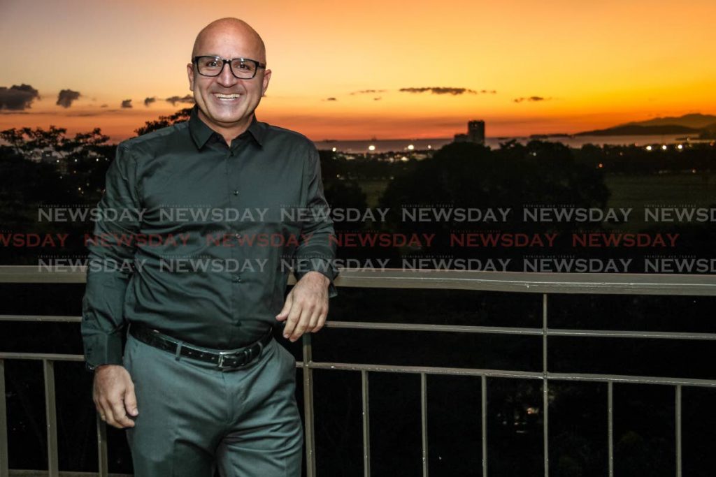 DIMITRIS Kosvogiannis venture capitalist at Trinidad Hilton. Photo by Jeff Mayers.