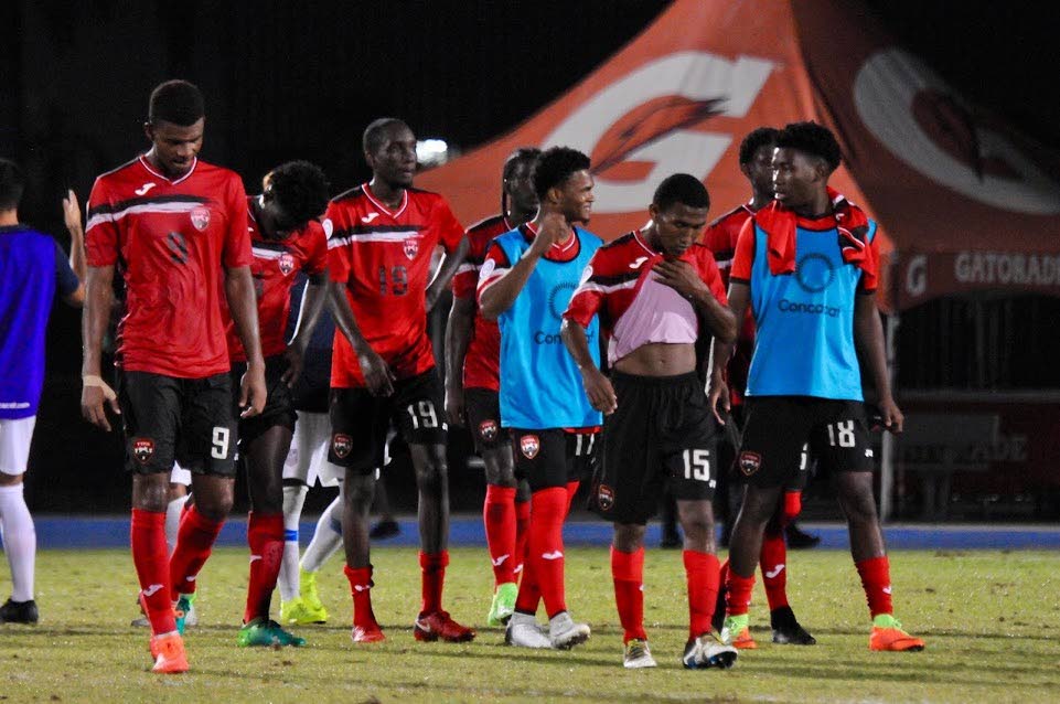 TT’ Men U20 team finished second in their group yesterday after beating the USVI 3-0.