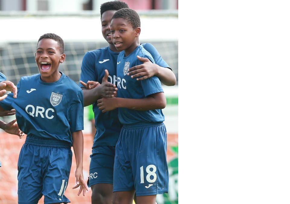QRC's Micah Nelson, left, will be in action today in the Fruta Form 1 National League U-13 final. PHOTO COURTESY CA-images