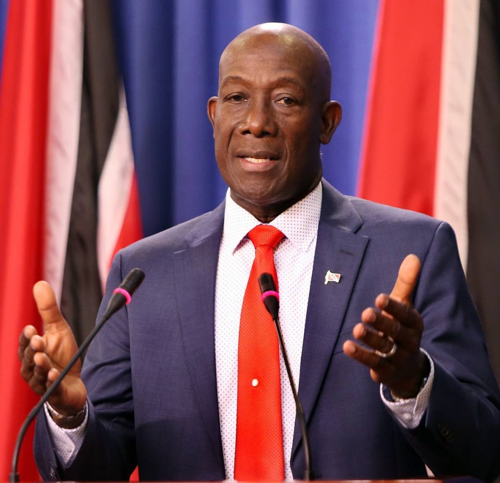 Prime Minister Dr Keith Rowley says he has being threatened after his cell number was shared on social media by former UNC minister Devant Maharaj.