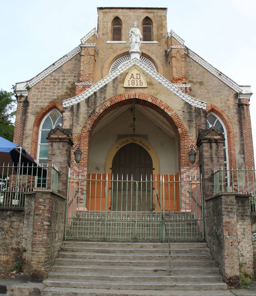 St Joseph RC Church, built in 1815, is a stately red brick structure overlooking Maracas Royal Road.

PHOTOS BY ROGER JACOB
