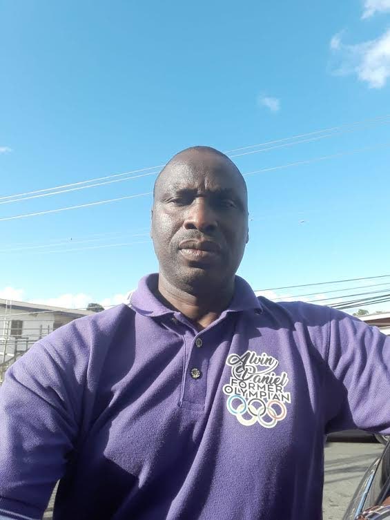 Former Olympian and recently retrenched Petrotrin worker Alvin Daniel.