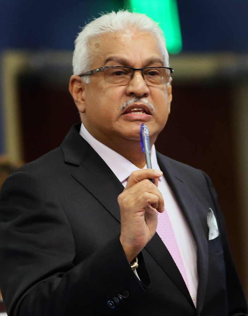 Minister of Health Terrence 
Deyalsingh. 

FILE PHOTO