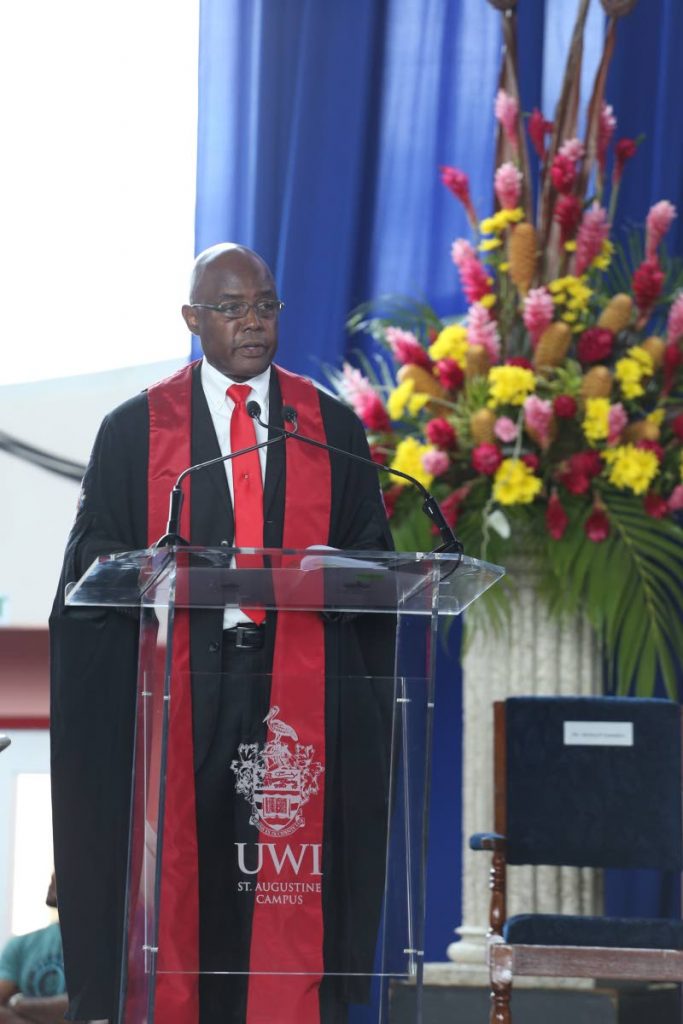 Former UWI registrar Richard Saunders. 