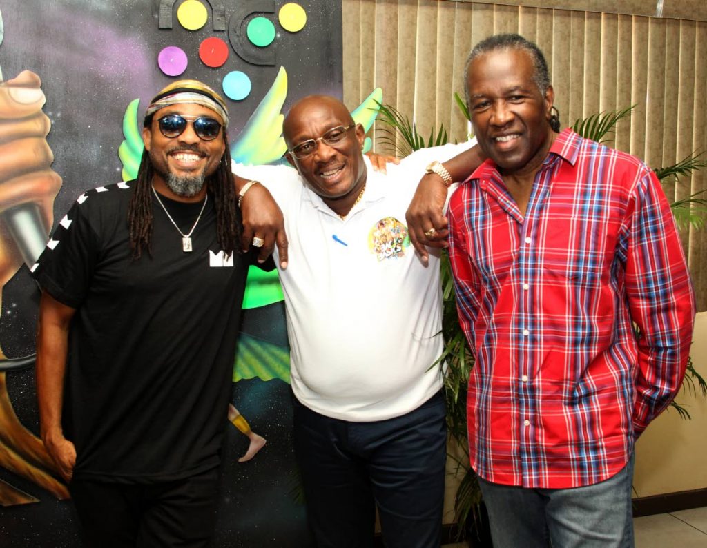  Three Kings!! Soca Artiste Machel Montano, Winston 