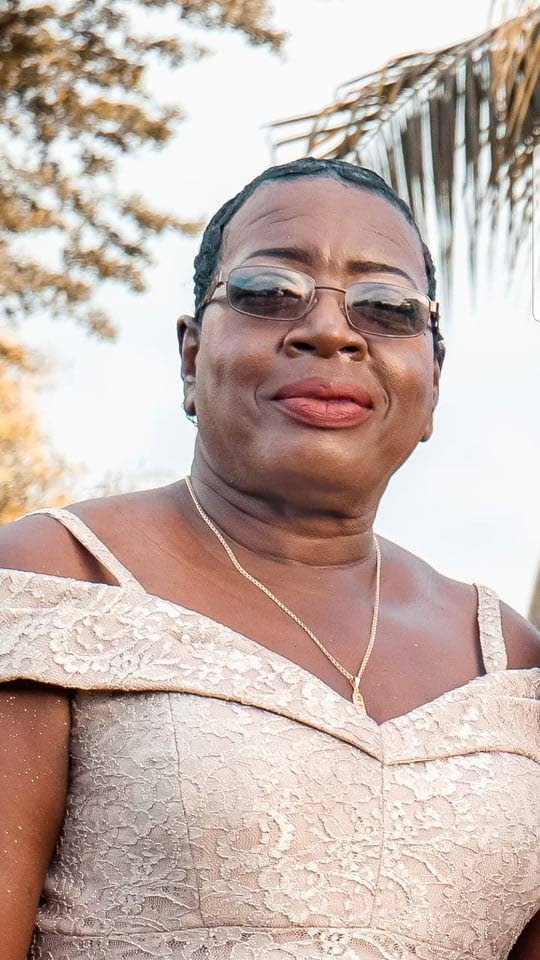 Claudia Hunte, 67, was killed when the station wagon she was travelling in crashed into a cement truck along Hope Road, in Tobago yesterday afternoon. 
Relatives said Hunte was on her way back to Trinidad after spending the day with her 102-year-old uncle.  PHOTO COURTESY HUNTE FAMILY