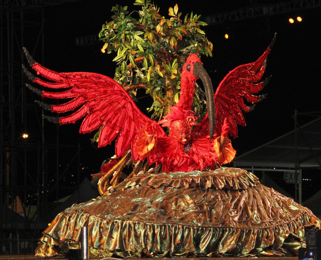 King, Queen of Carnival challenged by wet stage