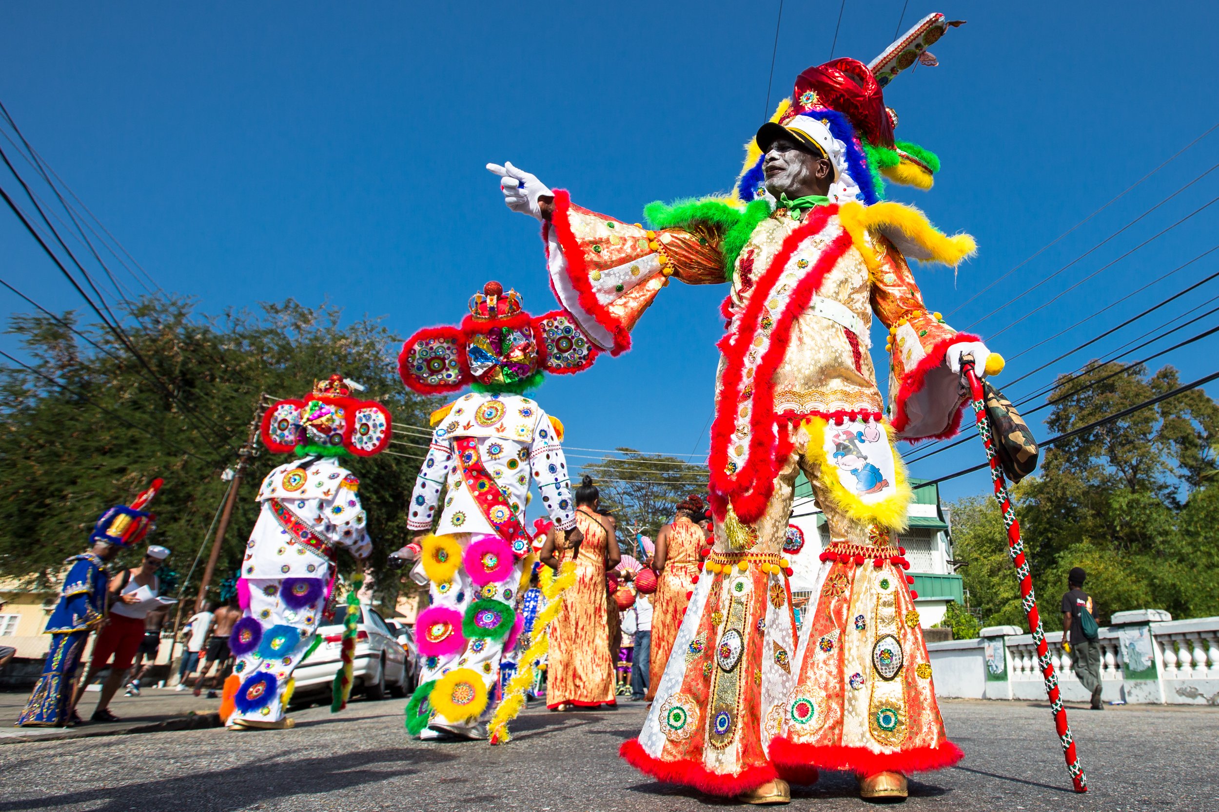 Carnival traditions: Sailor mas perfect for the road