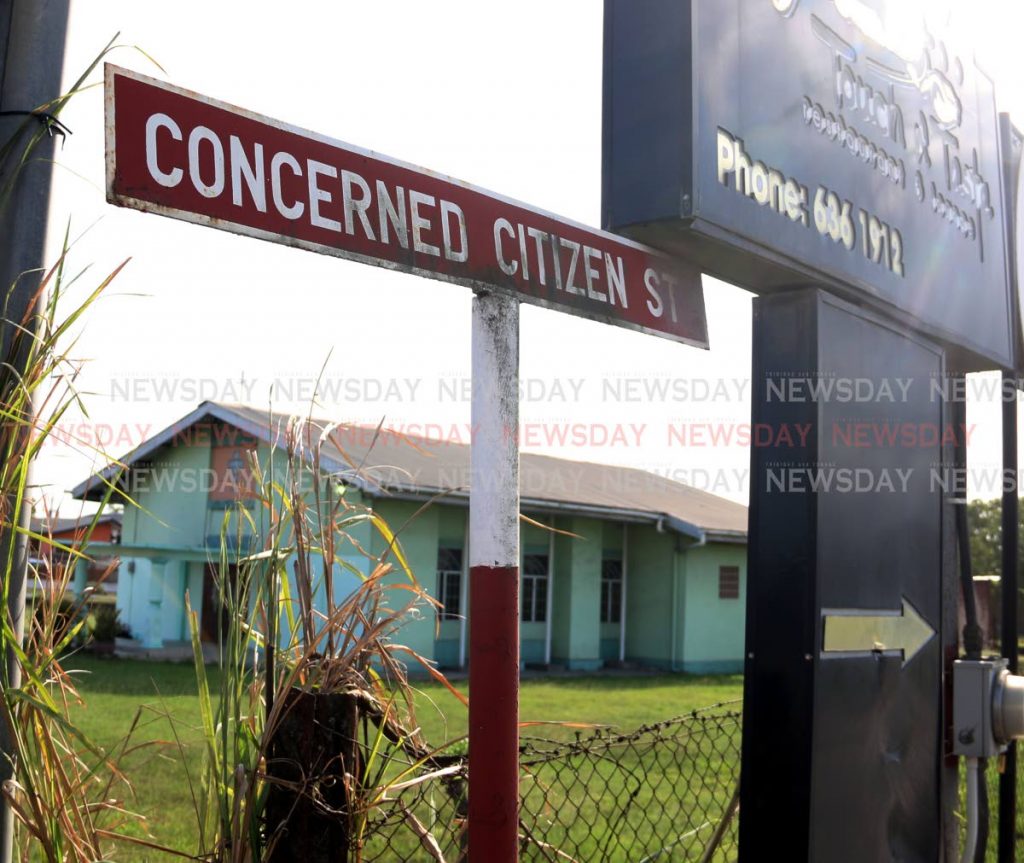 Concerned Citizen Street in Couva where 14 year old Kevon Simmons lived he was killed by police on Wednesday morning during a jewellery store burglary on Southern Main Road, Couva. PHOTO BY ANSEL JEBODH