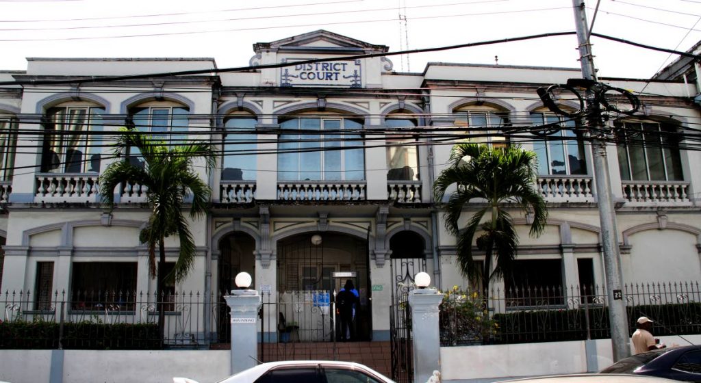 Port of Spain District Magistrates Court. - Photo by Sureash Cholai