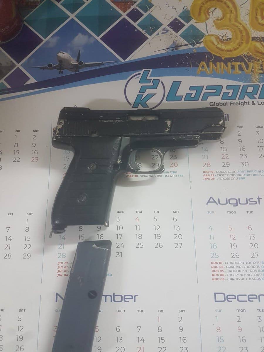 Gun found in Tobago