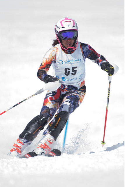 TT skier Abigail Vieira