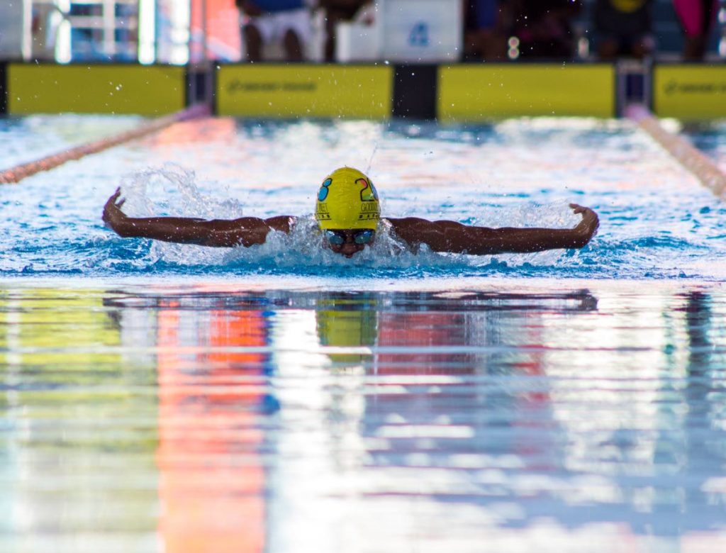 Giovanni Rivas will be competing in the Carifta boys 11-12 age group. PHOTO BY MELANIE WAITHE 