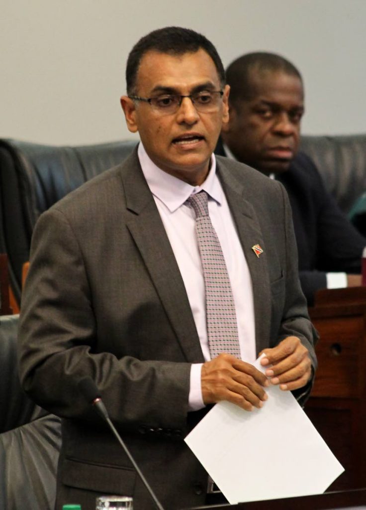Minister of Works and Transport Rohan Sinanan

 PHOTO BY ROGER JACOB