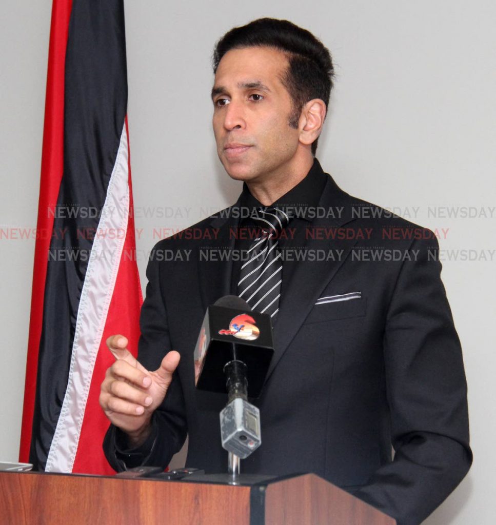 Attorney General Faris Al Rawi. Photo by Angelo M. Marcelle