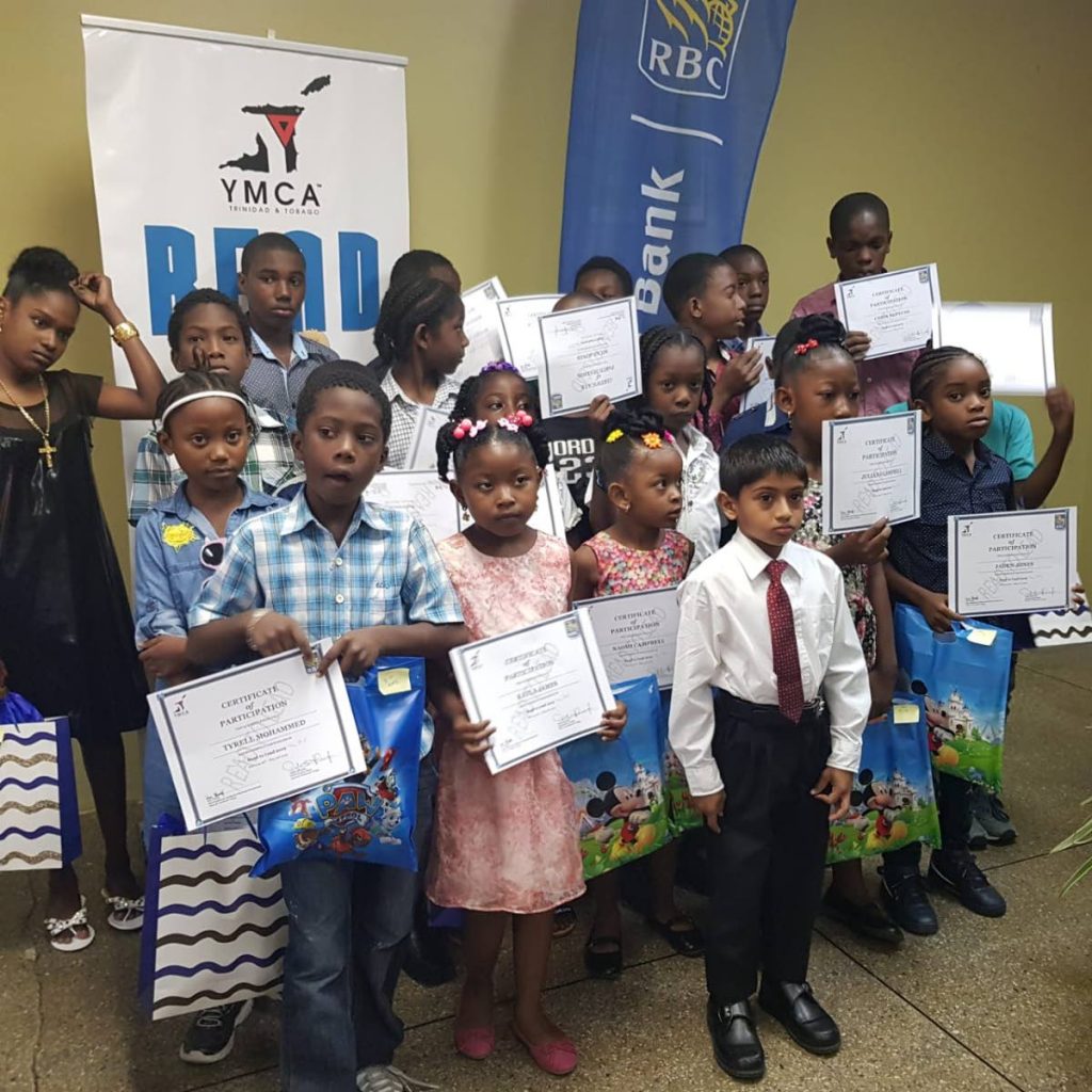 Graduates of the YMCA Read to Lead 2019 programme. PHOTOS PROVIDED BY THE YMCA