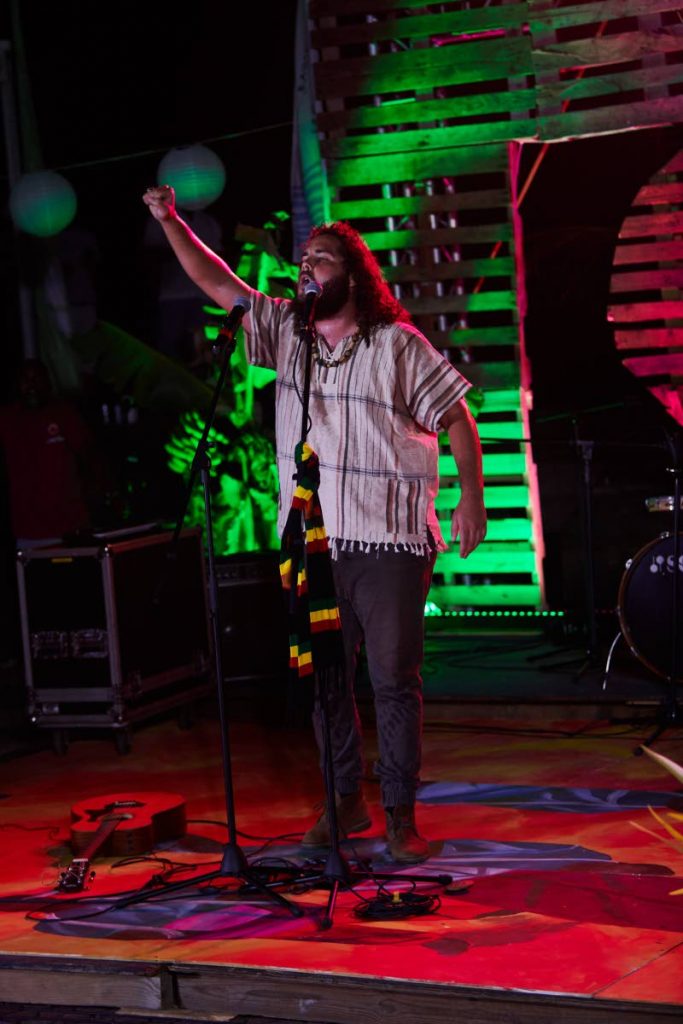 Caleb Hart performs at Jazz on the Waterfront in Scarborough last month. 
