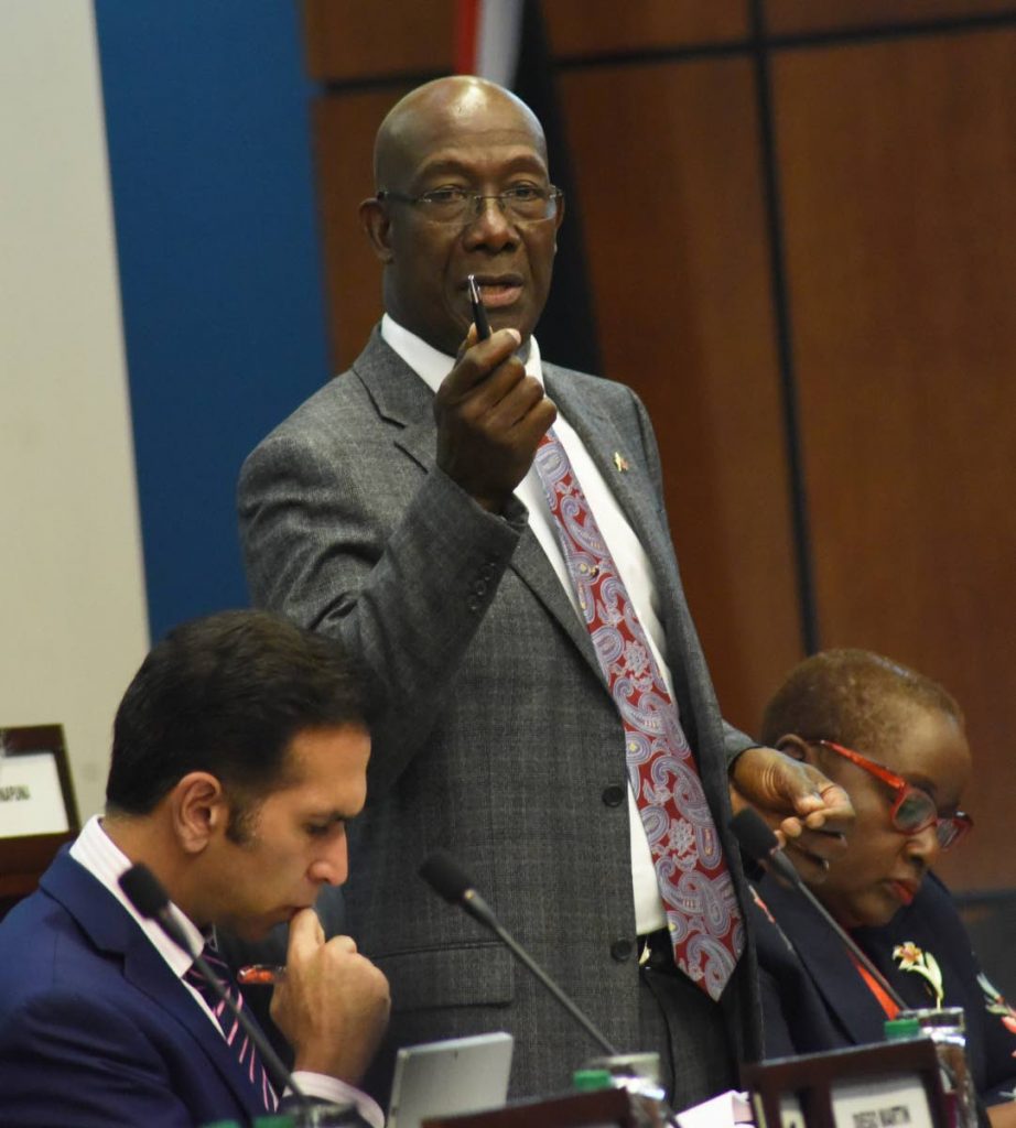 Prime Minister Dr Keith Rowley 
