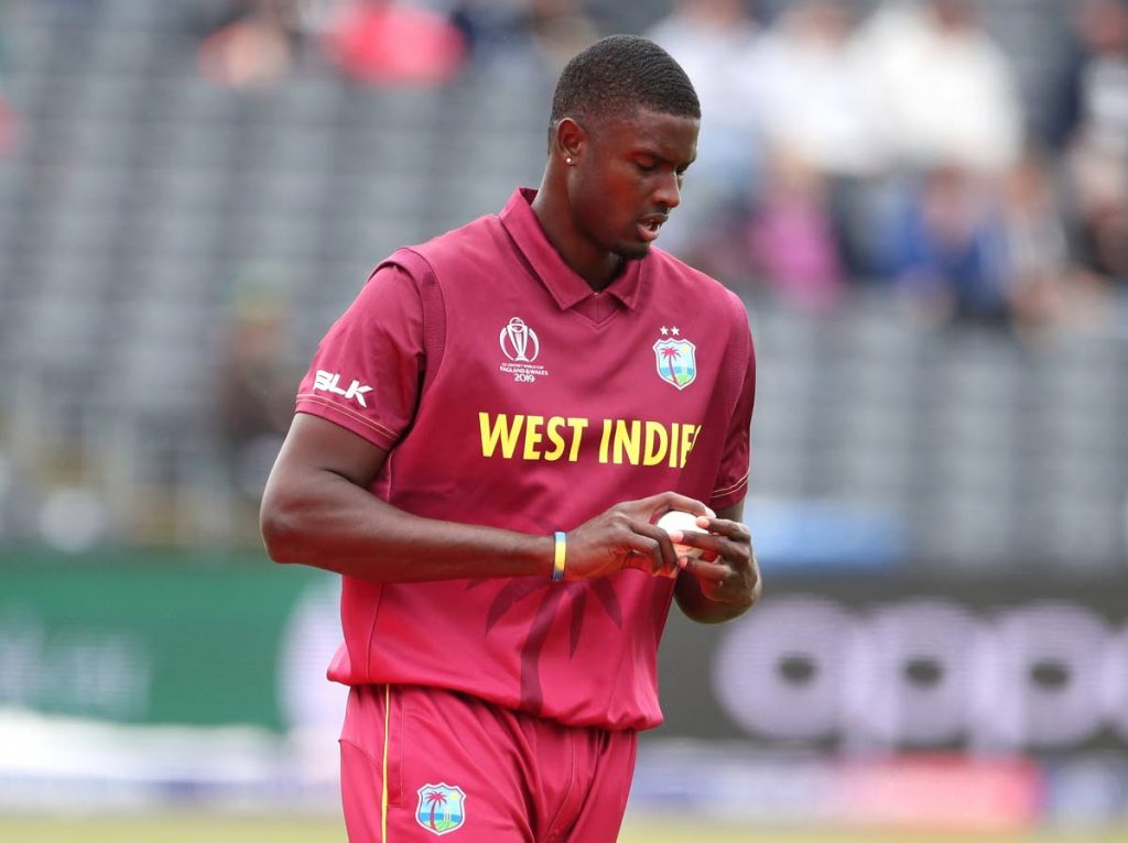 West Indies' captain Jason Holder