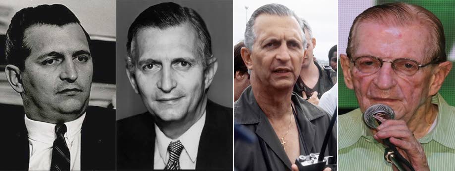 GONE TO REST: Former Jamaican Prime Minister Edward Seaga through the years. 