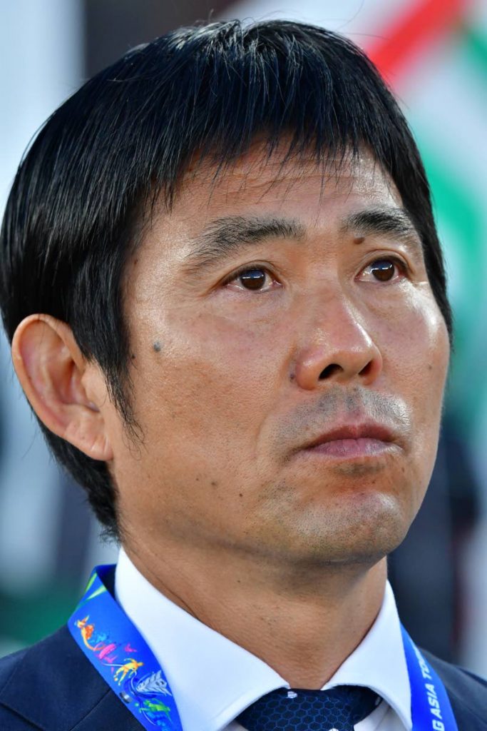 Japan’s coach Hajime Moriyasu