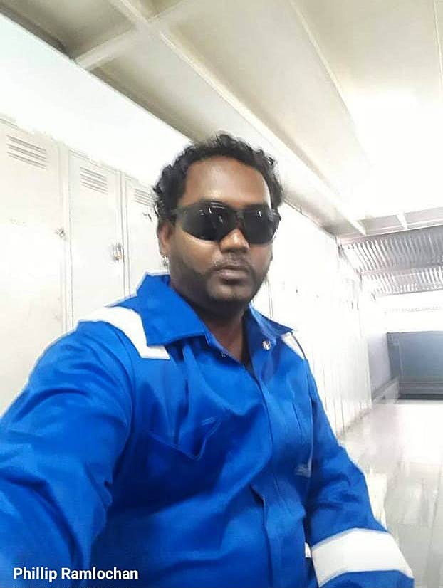 Phillip Ramlochan reportedly died during an explosion at the Massy Energy Production Resources Moruga West Joint Venture Operator at Haggard Trace, off the Penal Rock Road, Moruga 