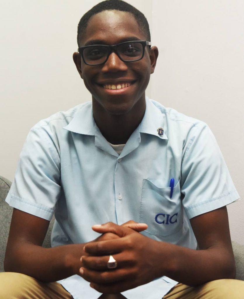 A student of St Mary’s College, Port of Spain, Christian Harper  secured seven distinctions at last year’s CSEC examinations, including math, add maths, chemistry, biology and physics.
