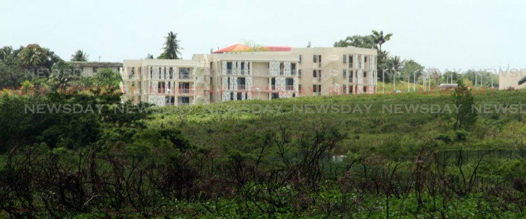 ALMOST READY: Completed buildings on the northern side of the UWI, Debe campus.   PHOTO BY VASHTI SINGH