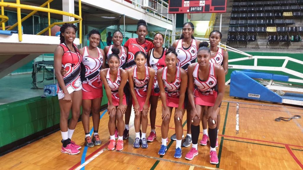 Members of the Calypso Girls team, minus Samantha Wallace, that will be competing at the 2019 Netball World Cup. 