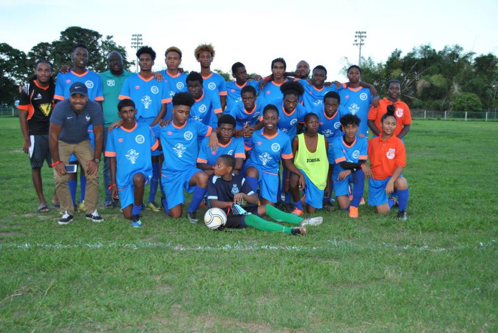 Oropune Police Youth Club got past Pinto Youth Club 6-4, in their Commissioner’s Cup tournament match, on Sunday, at Squadron Grounds,Trincity.