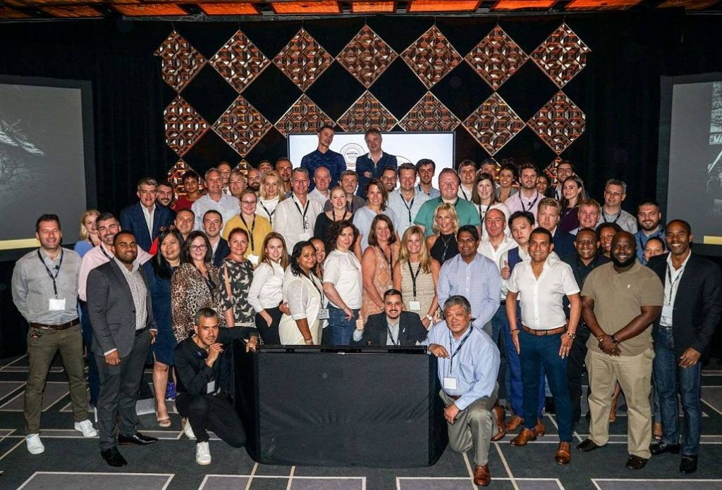 Distributors and company representatives at Angostura’s Global Distributors Forum held in Miami, USA. Photo courtesy Angostura