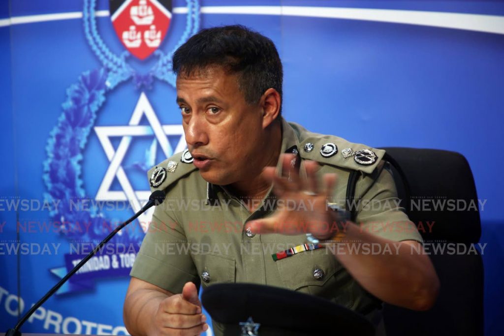 File Photo: Police Commissioner Gary Griffith

Photo by Sureash Cholai