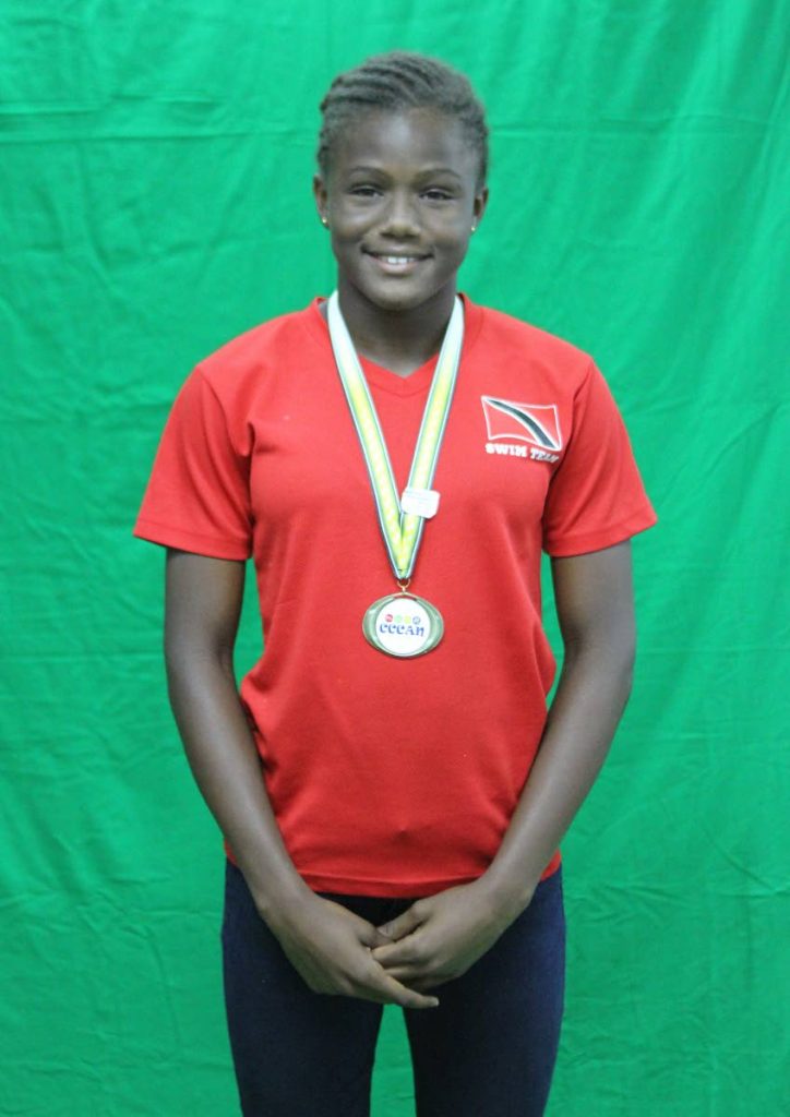  TT’s Amari Ash was recently crowned the 2019 Central American and Caribbean Amateur Confederation (CCCAN) Championships 11-12 50-metre freestyle gold medallist.