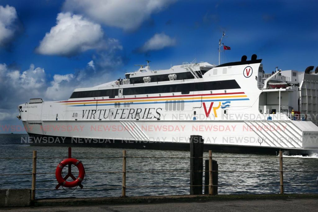 The Jean de la Valette ferry.